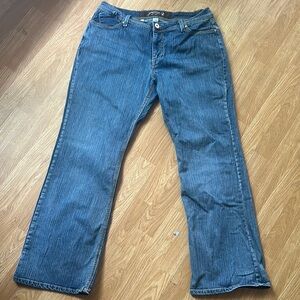 Grane Women's Jeans Size 17 Bootcut Flared Light Wash Denim